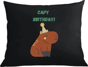 Párna párnahuzat Születésnapi ajándék Kapibara