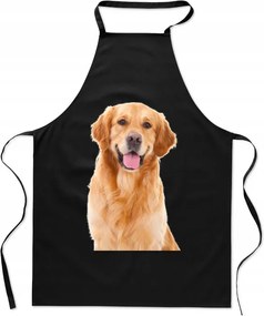 Konyhai Kötény Golden Retrevier Divatos Nyomott Mintás Ajándék