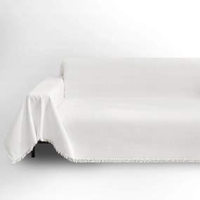 Filumi Kanapé huzat sarok ágytakaró zsenília Fehér 180x230