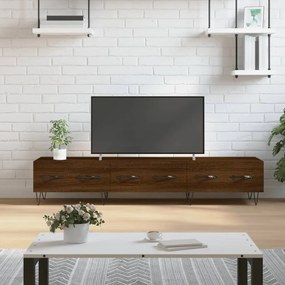 Barna tölgyszínű műfa TV-szekrény 150 x 36 x 50 cm
