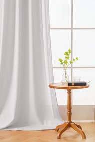 Függöny OXFORD LIGHT 140x250 cm, fehér Felfüggesztés: Hullámos sínszalag