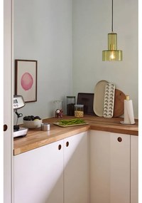 Zöld üveg függőlámpa ø 20 cm Ripple – Hübsch