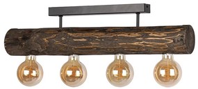 Spot-Light DO6997456 - TRABO felületre szerelt csillár 4xE27/60W/230V fenyőszínű