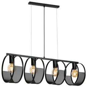 Csillár zsinóron SINER 4xE27/60W/230V