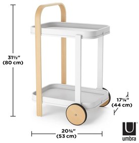 Gurulós zsúrkocsi 44x53 cm Bellwood – Umbra