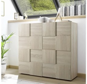 Komód SERIAN sonoma tölgy