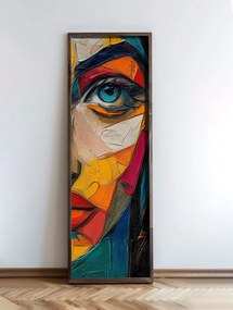 EMR078 keretezett MDF falikép, 40 x 120 cm