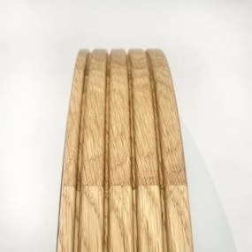 Brilagi - LED mennyezeti lámpa CARVALHO MODERN SLIM 2xE27/60W/230V átm. 37,5 cm tölgy