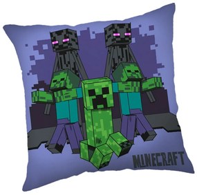 Jerry Fabrics Minecraft Creeper rush párna, 40 x40 cm