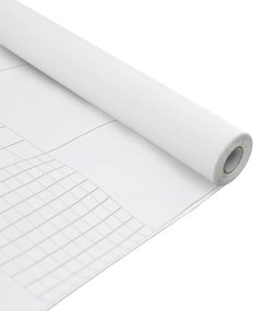 vidaXL Öntapadó Ablakfólia Matt fehér 60 x 2000 cm PVC