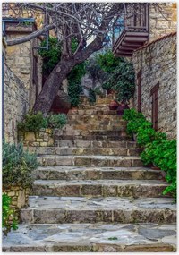 Poszterek 70x100 Provence Lépcsők Kő