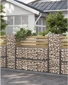 Gabion kosár, fém gabion ketrec 100 x 30 x 30 cm