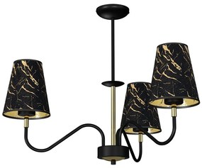 Csillár rúdon HERMES 3xE27/60W/230V