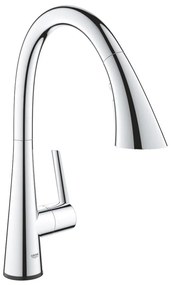 GROHE 30219002 - Elektronikus mosogató csaptelep ZEDRA TOUCH, fényes króm
