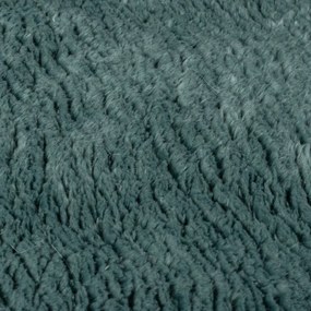 Petróleumkék szintetikus szőrme szőnyeg 200x290 cm Faroe Wool Look Fur – Flair Rugs