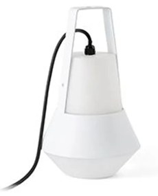 FARO CAT kültéri asztali lámpa, fehér, E27 foglalattal, IP54, 71563