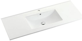 Flat Design 1 medencés mosdó 18x120x46 cm