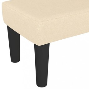 krémszínű szövet pad 100 x 30 x 30 cm