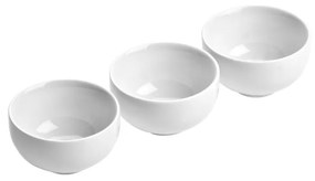 Fehér porcelán szervírozó tál készlet 3 db-os ø 8 cm Entree – Premier Housewares