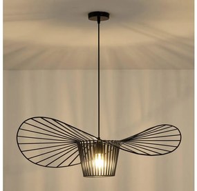 Eurolamp Csillár zsinóron OGGI 1xE27/40W/230V fekete EU0347