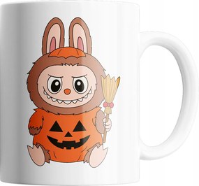 Bögre Labu Halloween Tök Kiváló Minőség Ajándék Szöveg