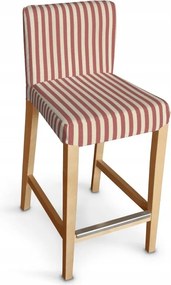 Dekoria Henriksdal bárszék huzat rövid Ikea piros