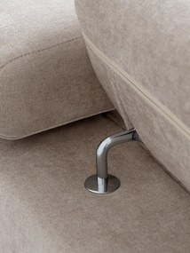 Vario sarokkinyitható kanapé, univerzális állású - bézs Wind 11 zsenília