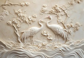 Fotótapéta - 3D kínai minta (147x102 cm)