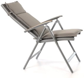 Textil ülőpárna 45 × 116 cm, szürke
