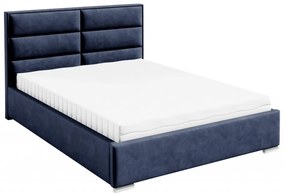 St2 ágyrácsos ágy, királykék (180 cm)