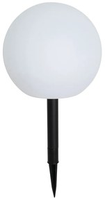 Kültéri lámpa fehér 25 cm LED-del IP44 napelemes RGBW - Ludger