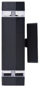 Kültéri fali lámpa NIZZA 2xGU10/35W/230V IP65