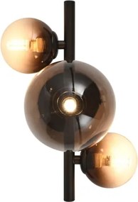 Brilagi - LED fali lámpa MILLA 3xG9/3W/230V barna/füstös barna