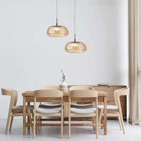 Italux modern függeszték loculi fekete itxpnd-24040-bk-amb