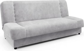 Kihúzható kanapé szürke színben sztruks kárpitozással - PIANO