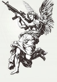 Poszter 70x100cm A háború angyala