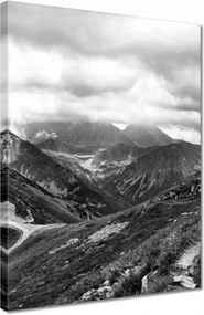 Vászonkép 30x40 Tátra Lengyel hegyek Kilátás