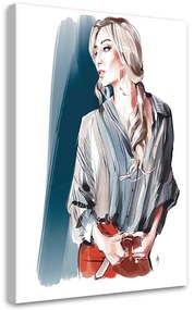 Gario Vászonkép gyönyöru szoke divat no - Irina Sadykova Méret: 40 x 60 cm