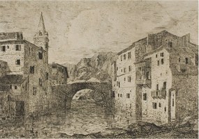 Fotótapéta Flizelin Fal a Hálószobába Városi panoráma 312x219 Ragasztó