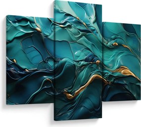 Kép - Absztrakt textúrák (90x60 cm)