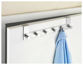 Celano ezüstszínű, 6 akasztós fogas ajtóra - Wenko