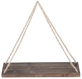 Fali polc 13x60 cm fenyő