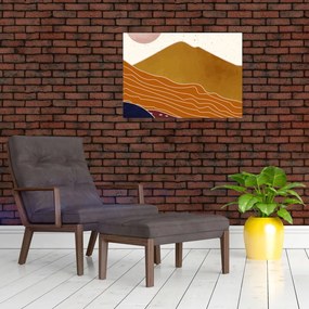 Kép - Naplemente (üvegen) (70x50 cm)