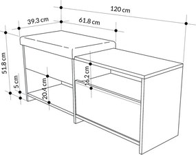 Filux Bench - Anthracite