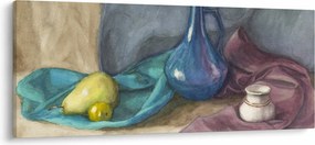 Kép - festett csendélet (120x50 cm)