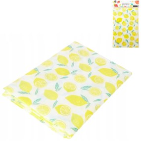 PVC asztalterítő LEMON 130x180 cm, sárga