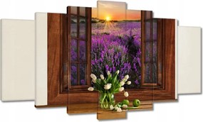 Képek 140x80 Ablak levendula kilátással