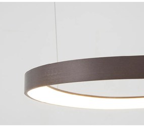 Nova Luce ESTEVA 1 ágú függeszték, barna, 3000K melegfehér, beépített LED, 48W, 2400 lm, 9053553