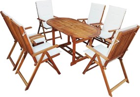 vidaXL Bútor szett Barna faszínű
