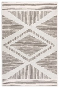 Barna-krémszínű kültéri szőnyeg 120x170 cm Gemini – Elle Decoration